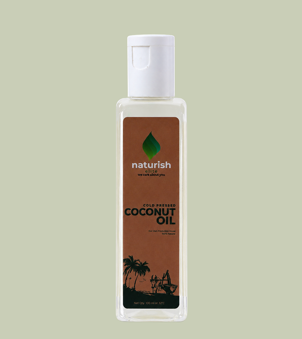 Naturish Elite cold pressed Coconut Oil- 100ML.